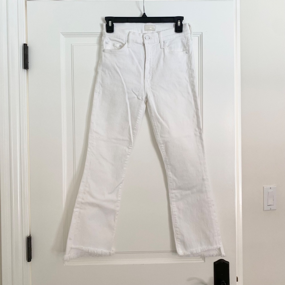 Mother Insider Crop Step Fray Jeans / Fairest of Them All - 26 - Picture 5 of 15